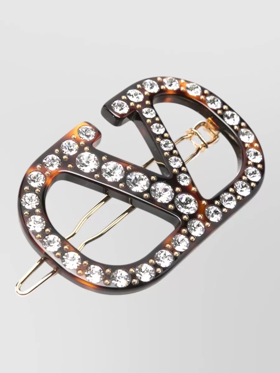 Valentino Garavani Crystal-Embellished Hair Clip