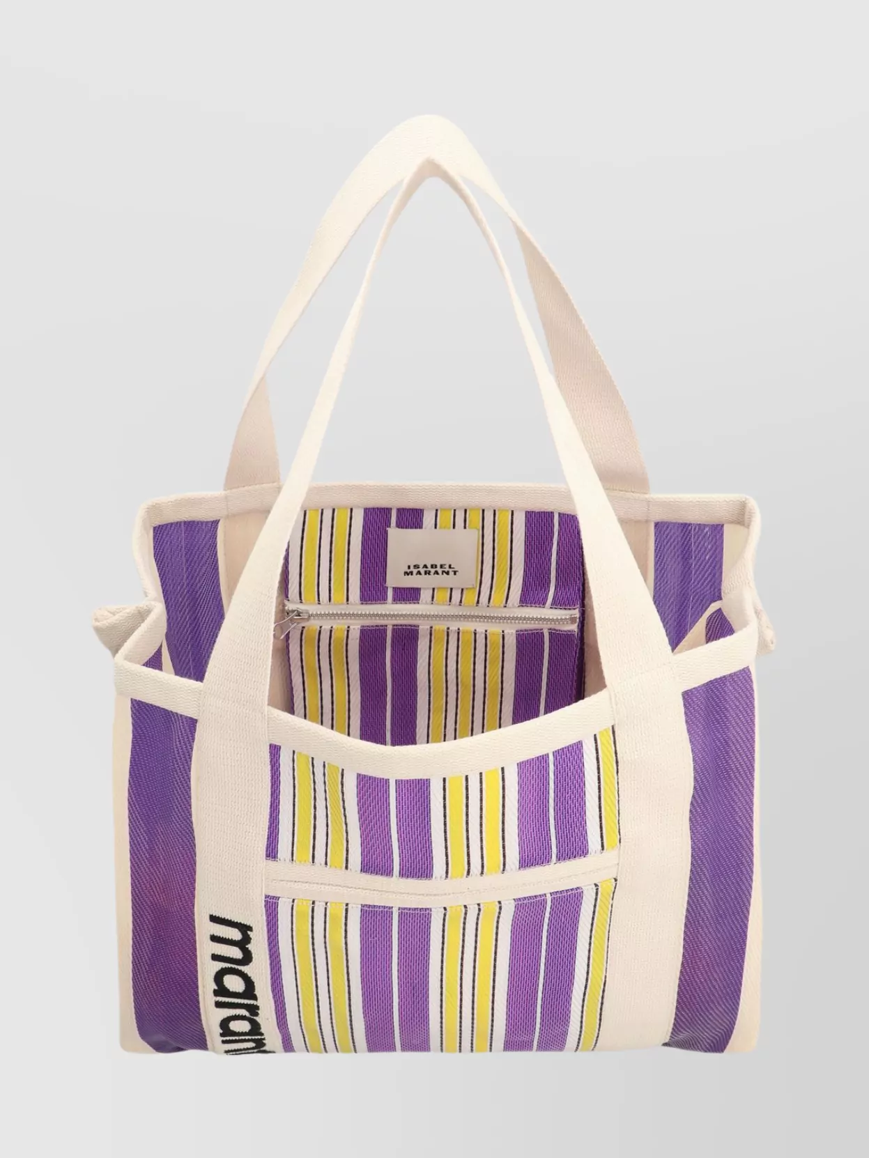 Isabel Marant Darwen Striped Tote Bag