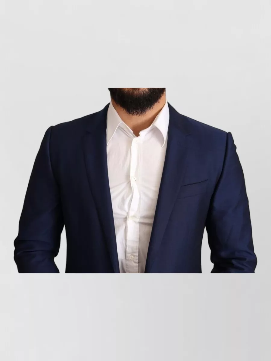 Dolce&Gabbana Virgin Wool Slim-Fit Blazer