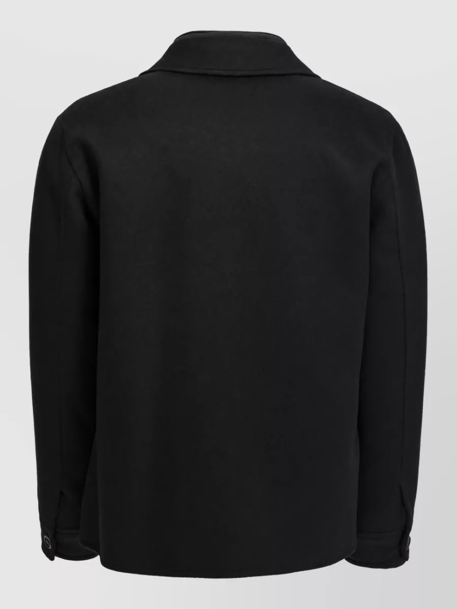 Moorer Cashmere Wool Padded Short Coat