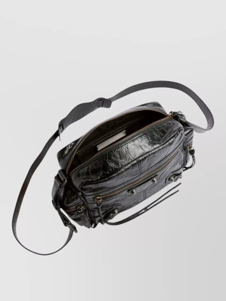 Balenciaga Lamb Leather Crossbody Bag