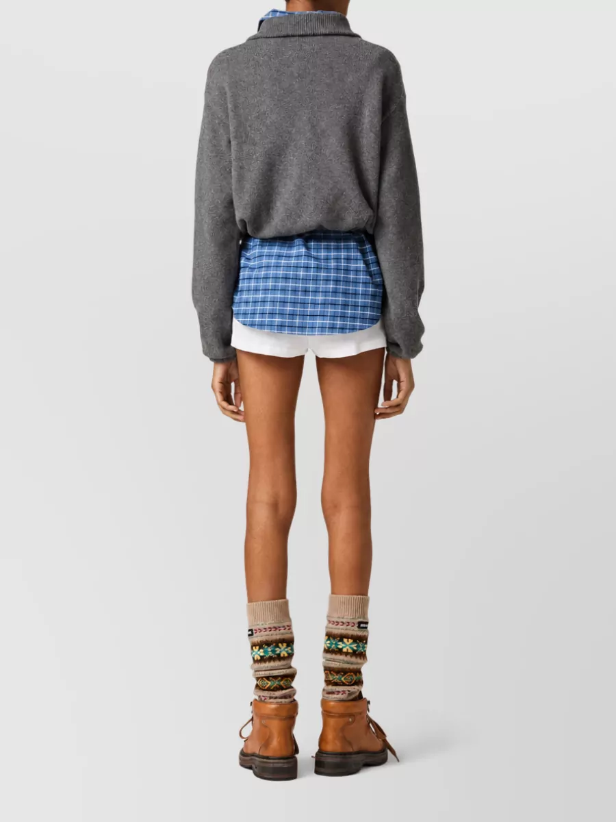 Miu Miu Turtleneck Sweatshirt