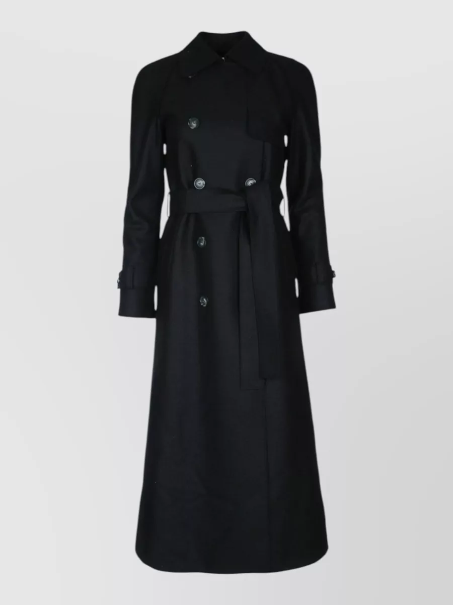 Harris Wharf London Wool long trench coat