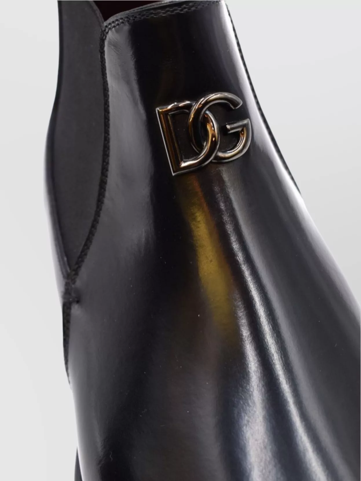 Dolce&Gabbana Side Panel Pointed Toe Ankle Boot