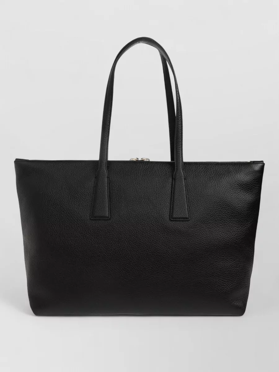 Furla Large Leather Tote Bag