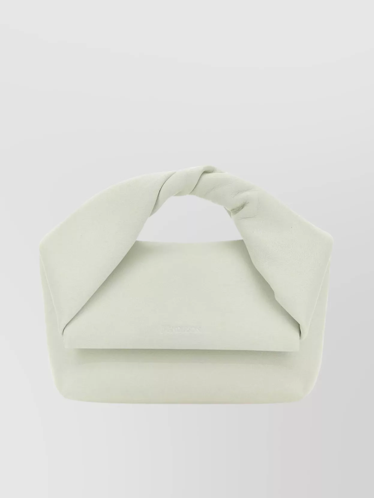 Shop Jw Anderson Nappa Leather Twister Shoulder Bag In White