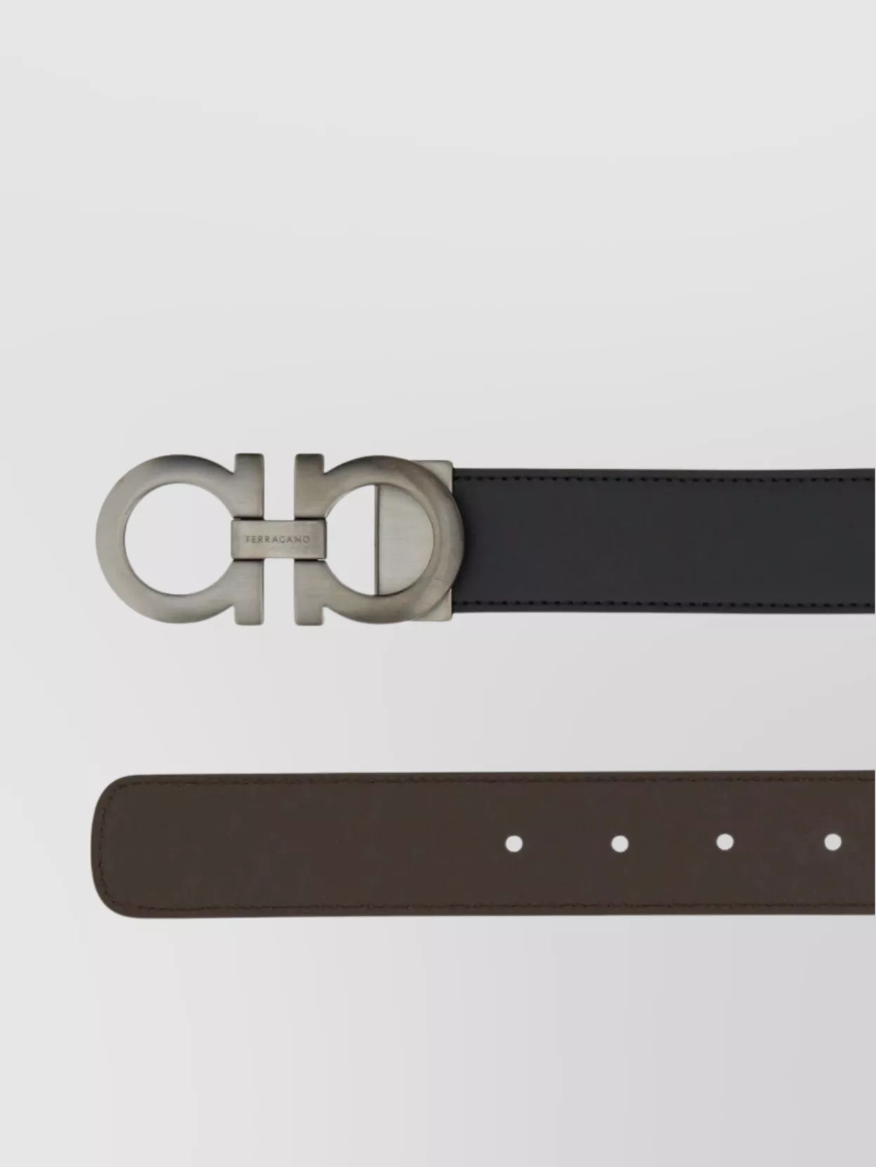 Ferragamo Reversible Leather Belt Iconic Buckle