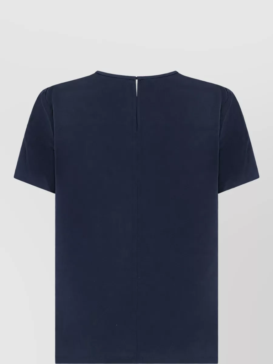 Max Mara Silk Short-Sleeve T-Shirt