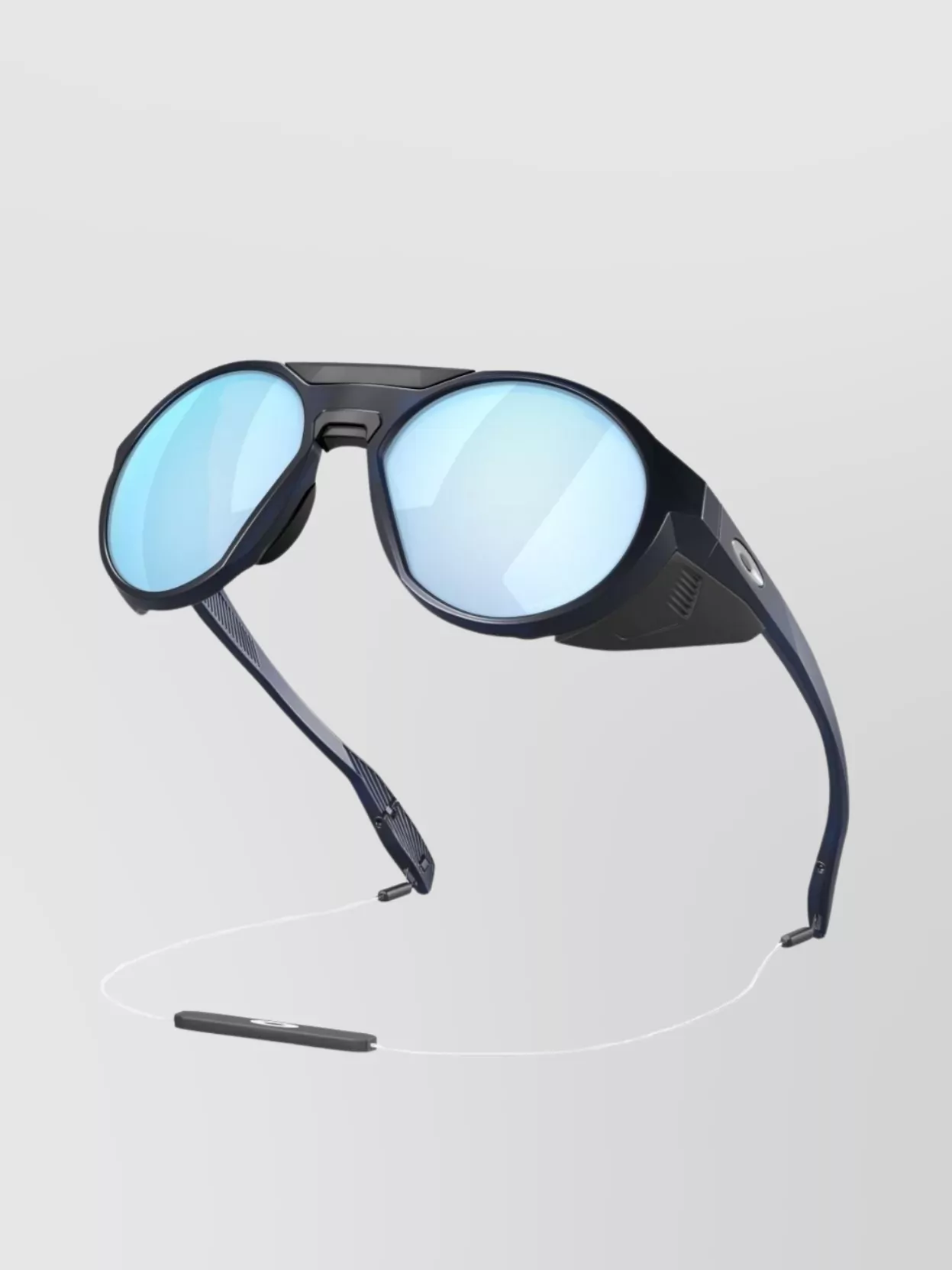 Oakley Matte Sunglasses With Mirrored Lenses