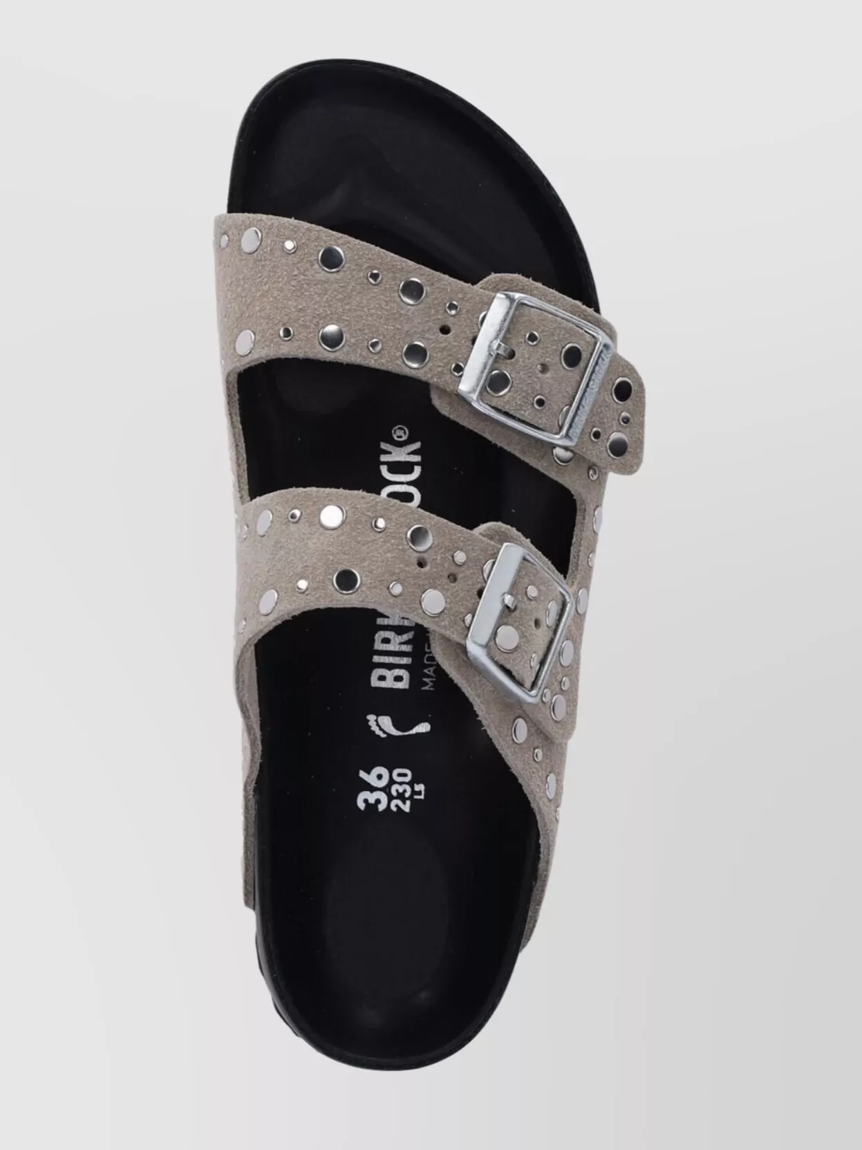 Birkenstock Studded Heeled Sandals Flat Sole