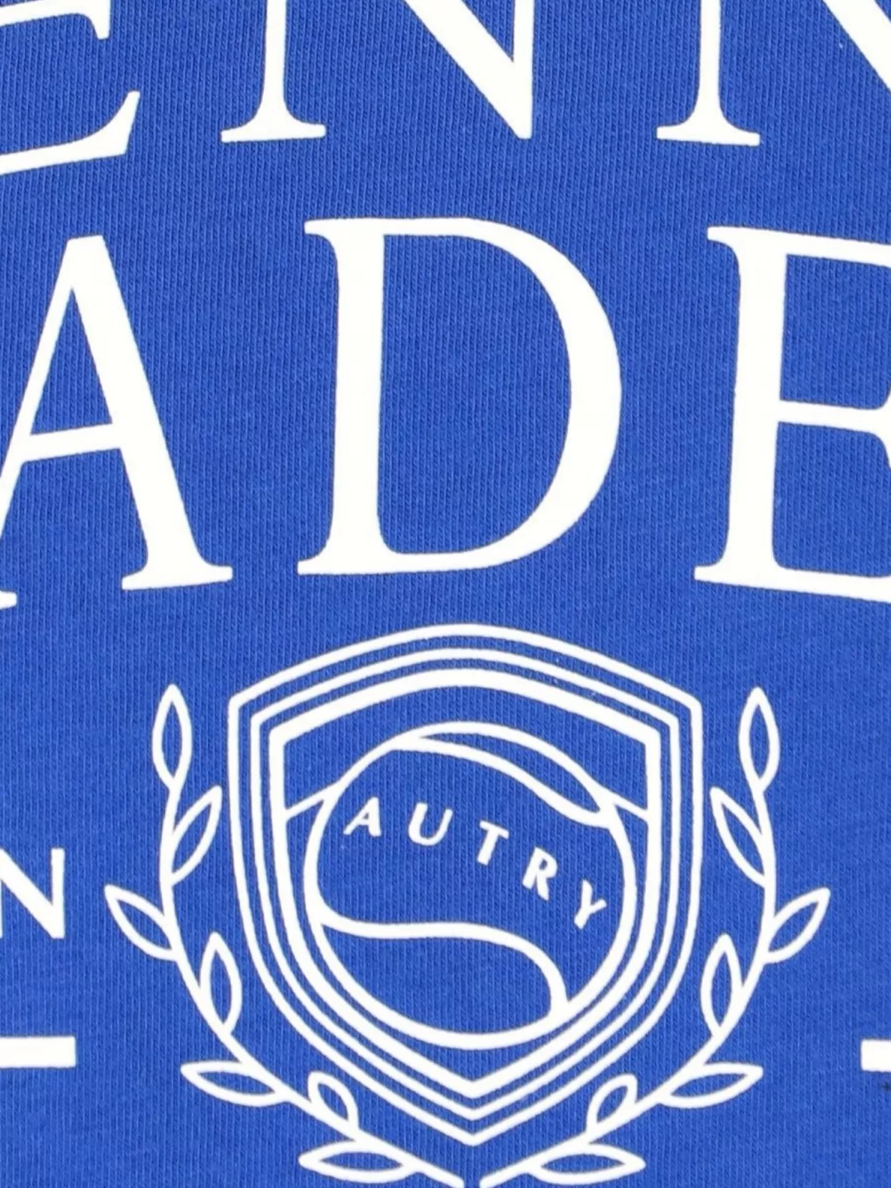 Shop Autry Crew Neck T-shirt Short Sleeves In Blue