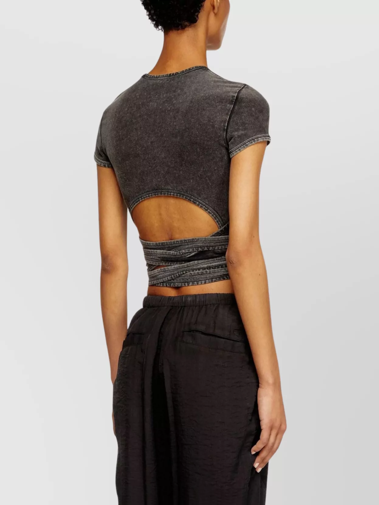 Diesel Bunny Tail Crewneck Top