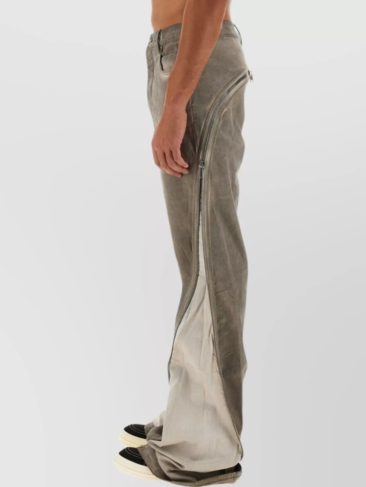 Rick Owens Drkshdw Drkshdw By Rick Owens Bolan Banana Jeans In Neutral