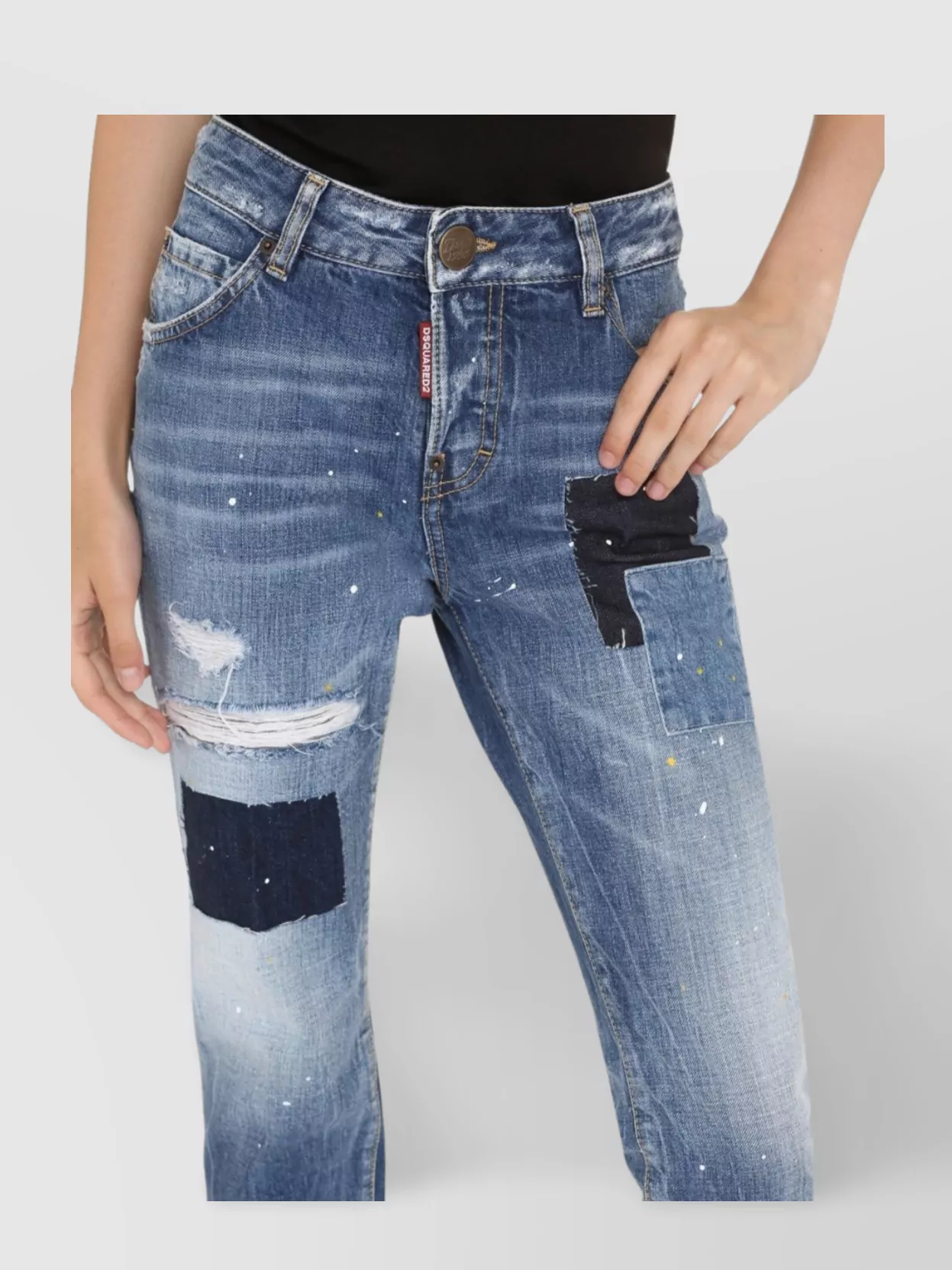 Dsquared2 Cropped Jeans For The Cool Girl