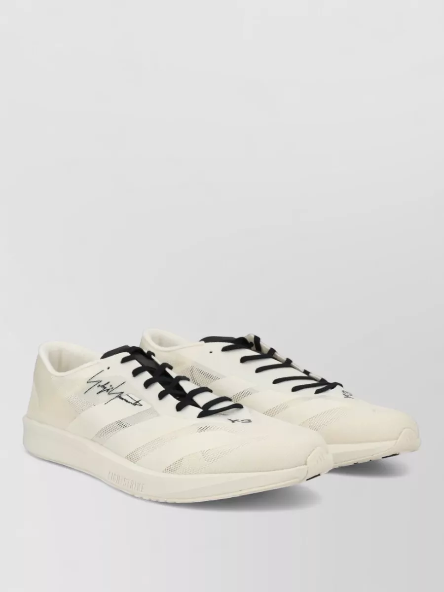 Y-3 Mesh Sneakers Rubber Sole Lightweight Design