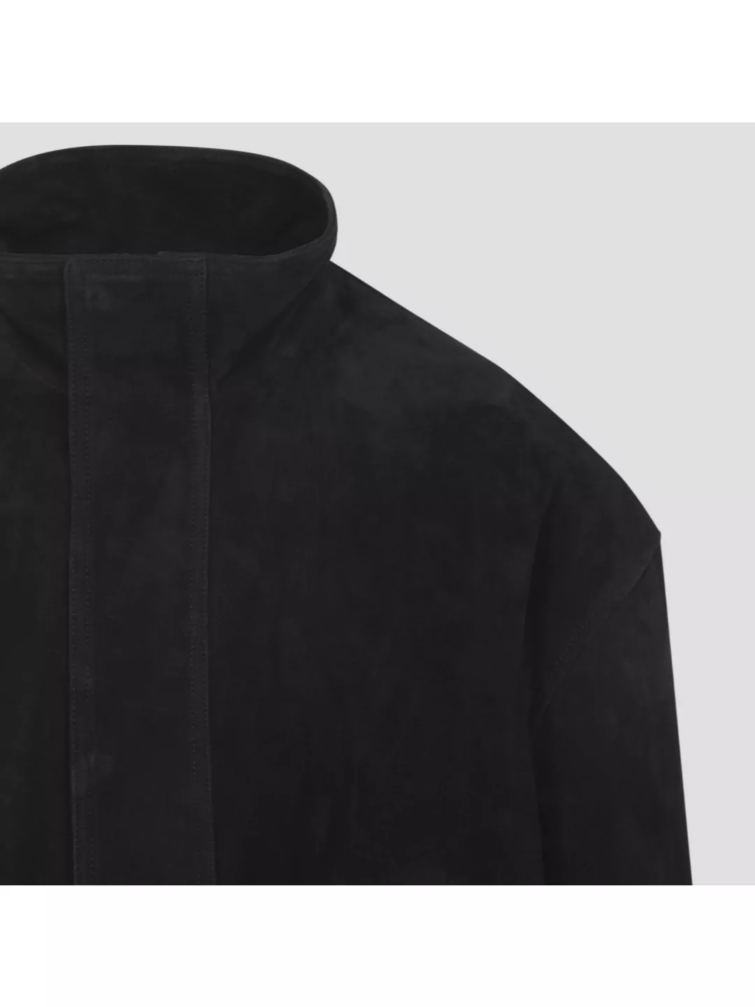 Balenciaga Stylish Jacket With High Collar And Pockets