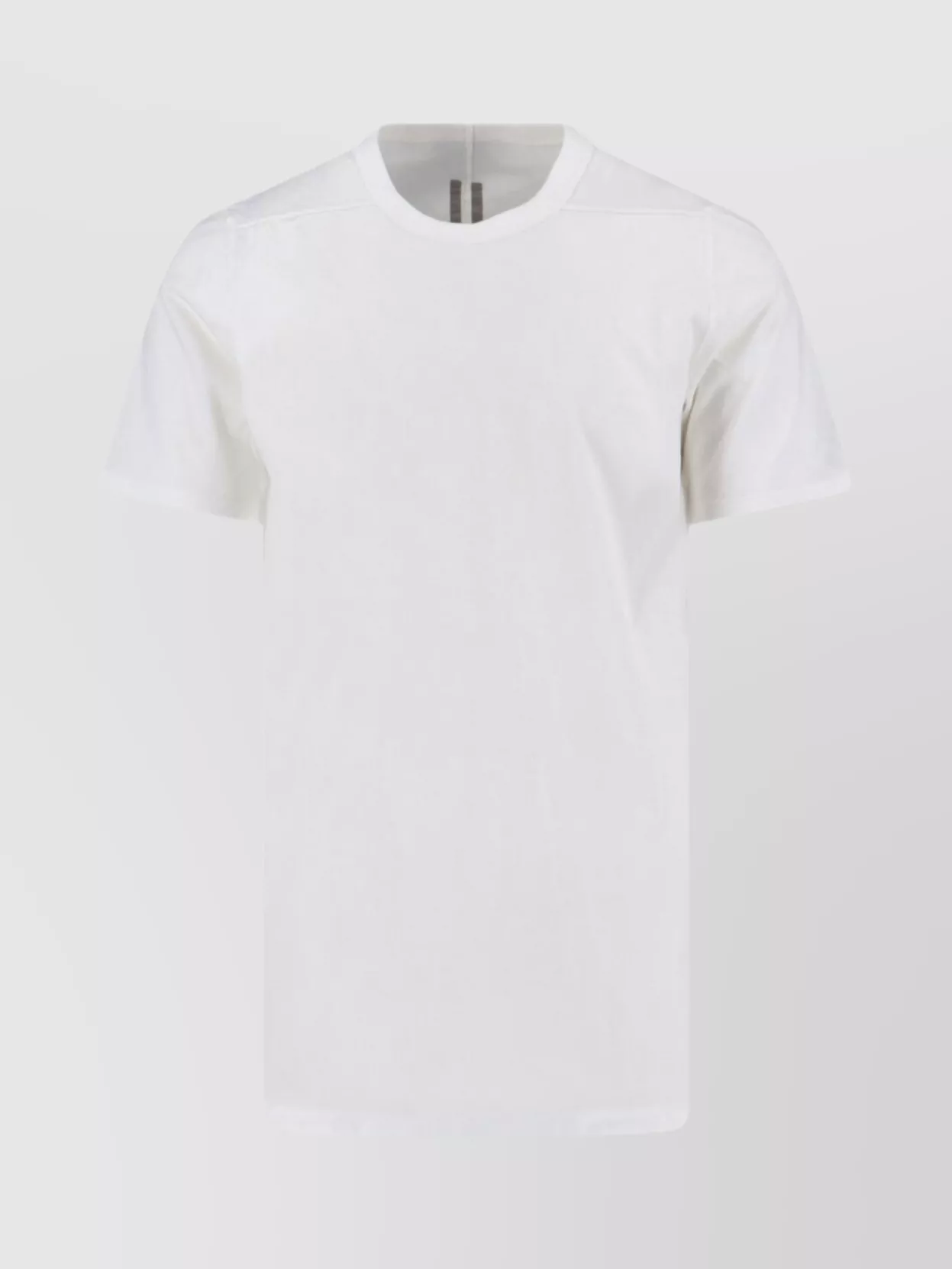 Rick Owens Crew Neck Plain Design Short Sleeves In White