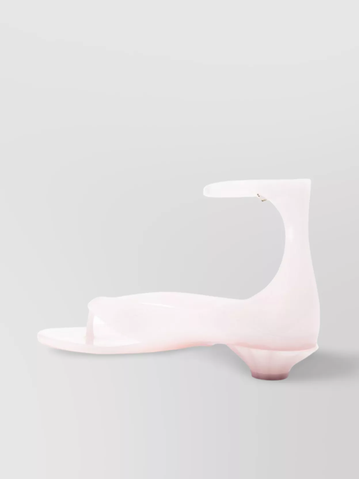Chloé Strap Sandals Toe Transparent Design Ankle