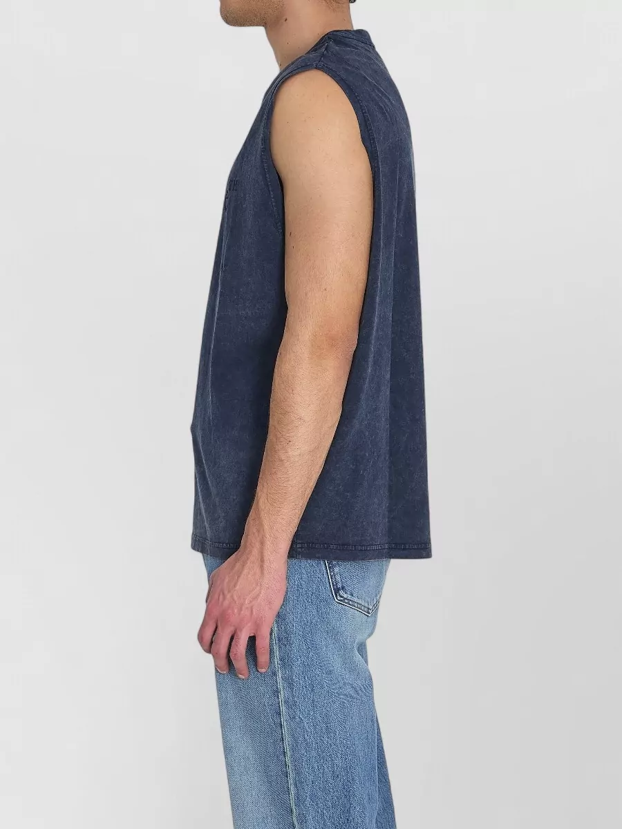 Off-White Bookish Cotton Sleeveless Top Oversized Fit