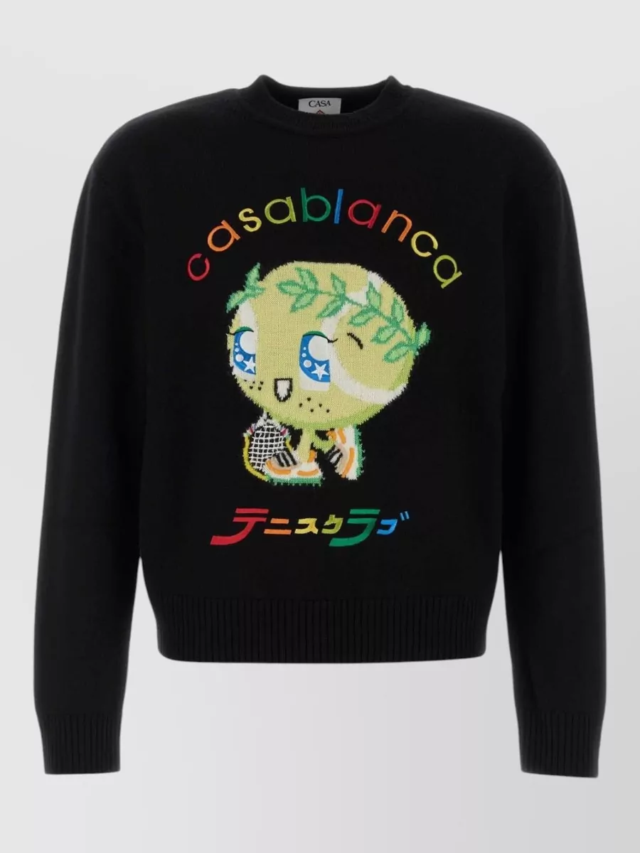 Casablanca merino wool sweater