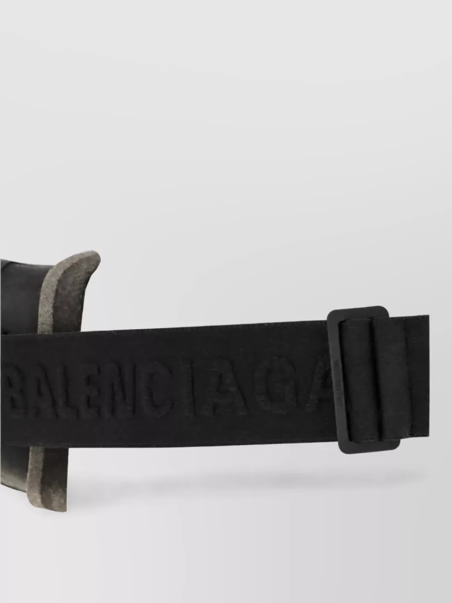 Balenciaga Mirrored Ski Mask Sunglasses