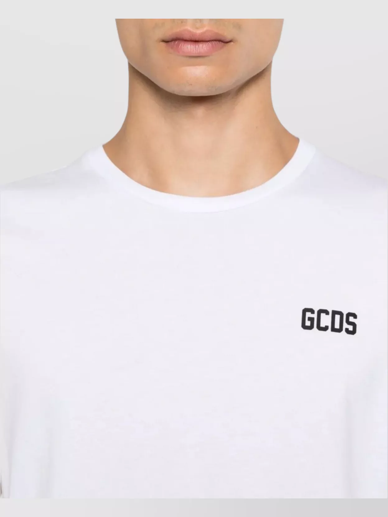 Gcds Regular Fit Logo T-Shirt With Rubber Detail