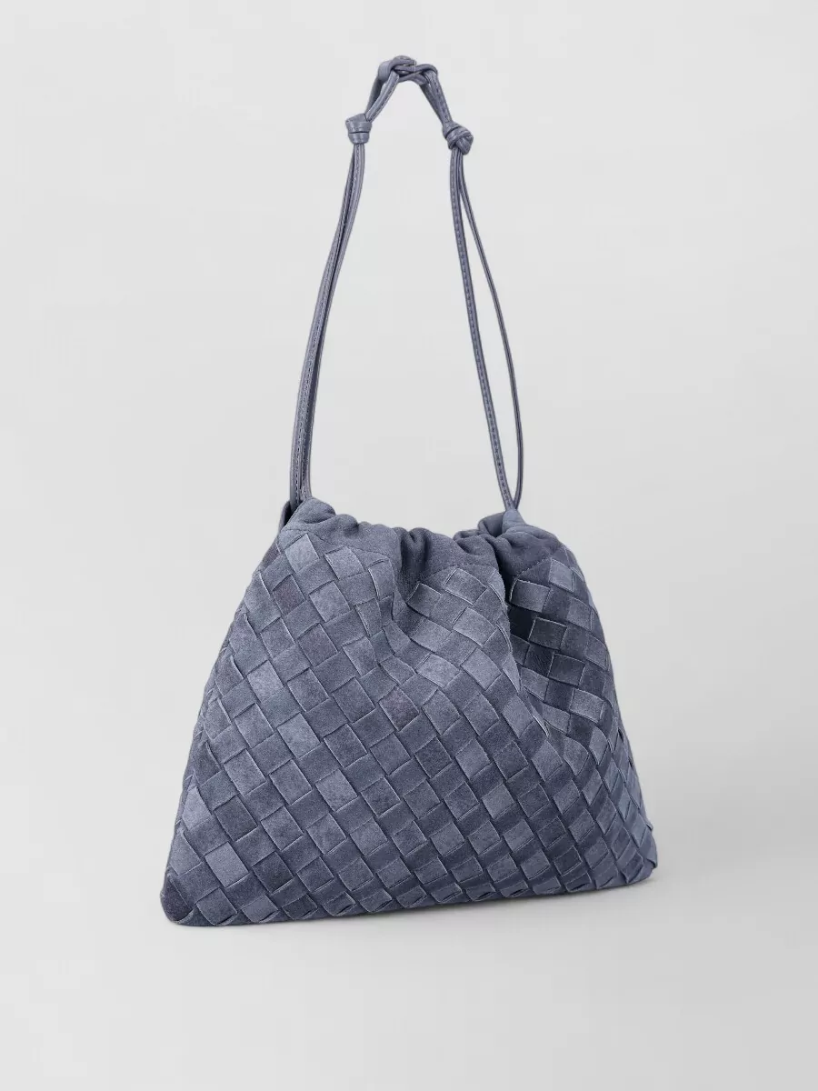 Bottega Veneta Loop Suede Bucket Bag