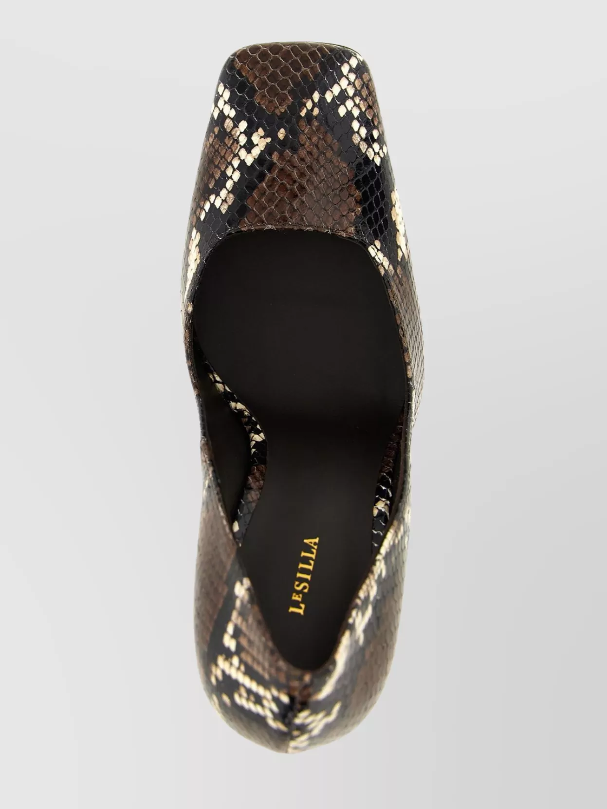 Le Silla 'Vittoria' Pointed Toe Snake Print Pumps