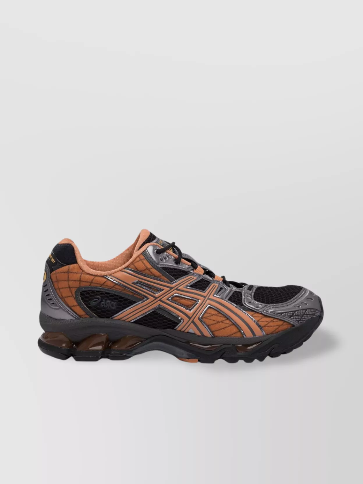 Asics Mesh Panel Sneakers Slip-On Rubber Sole