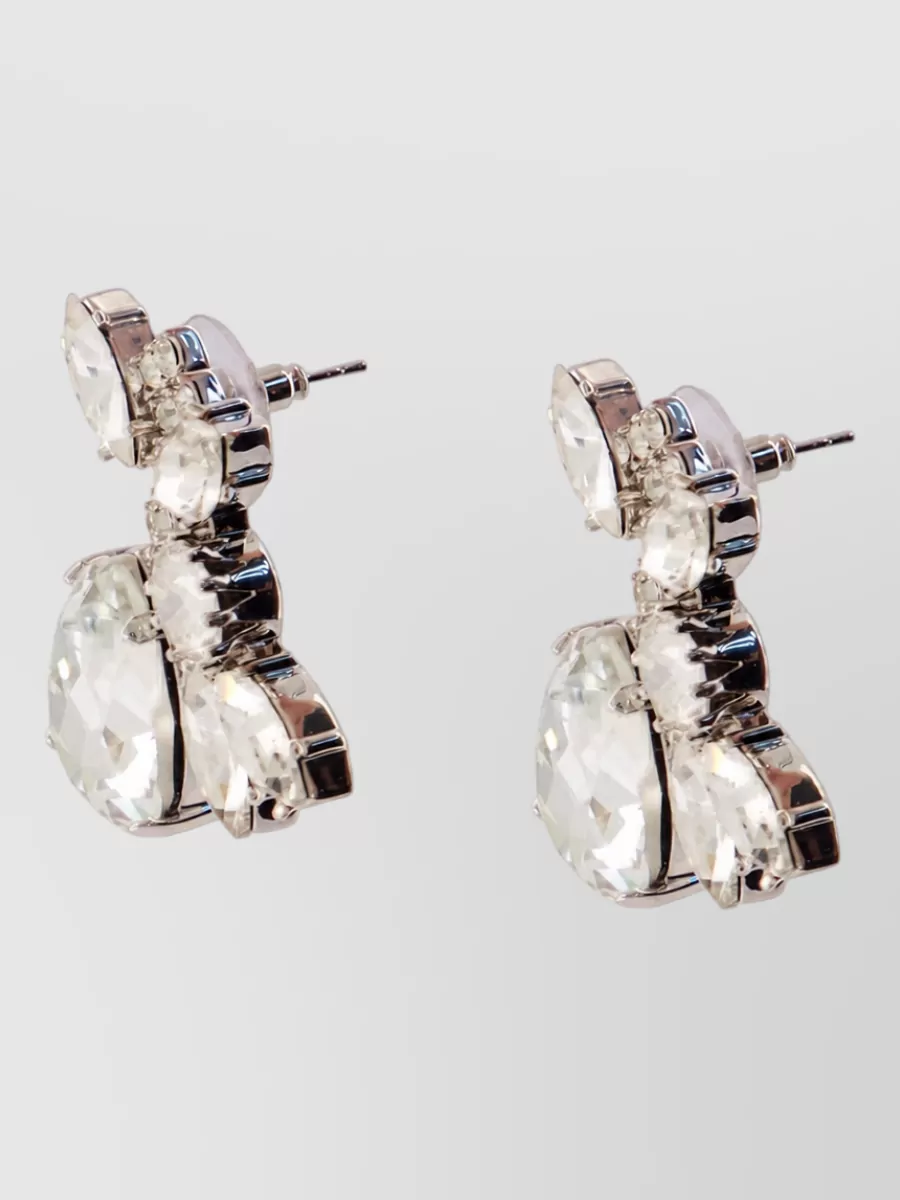 Self-Portrait dangling earrings