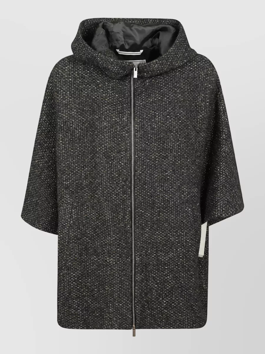 Peserico wool alpaca cape