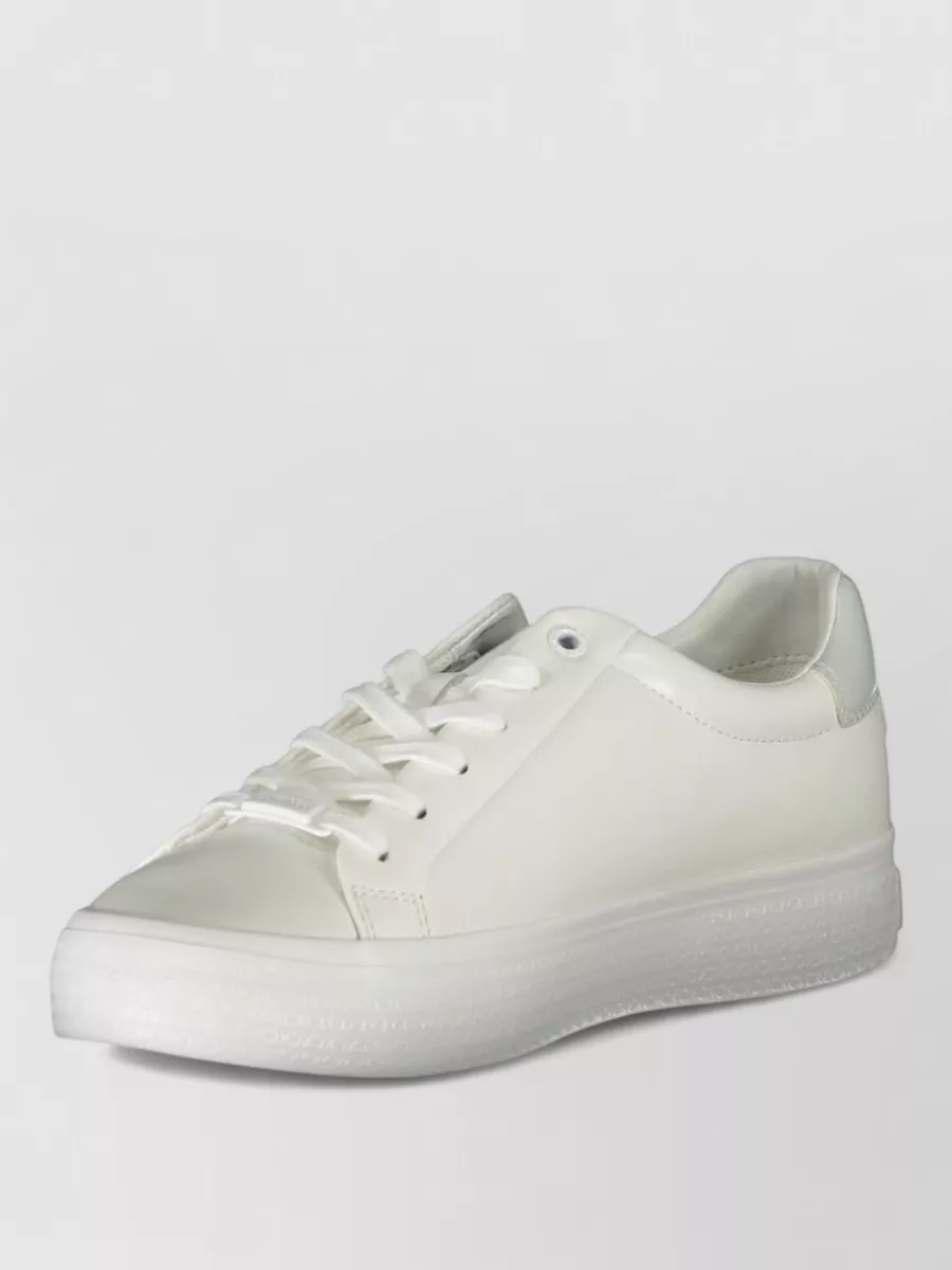 Calvin Klein Leather Low-Top Sneakers