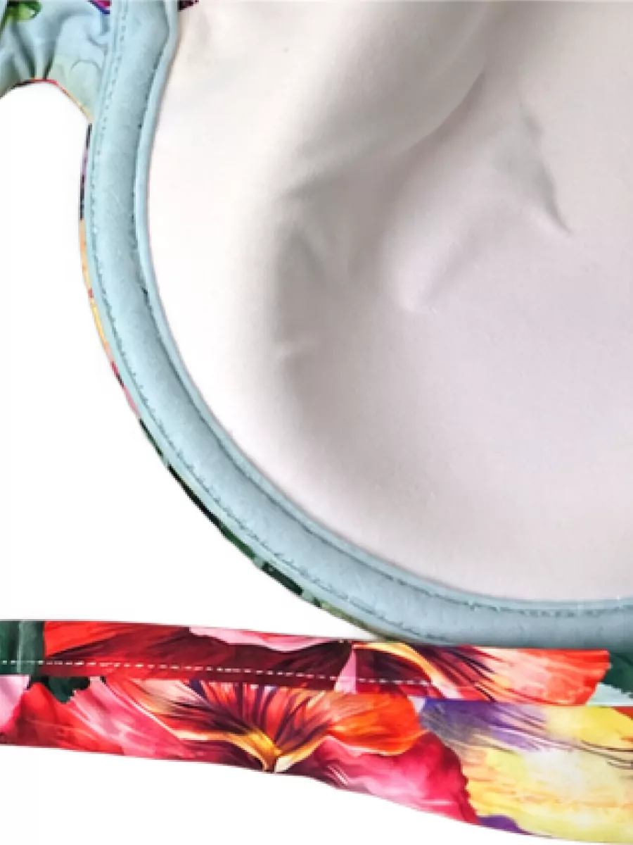 Dolce&Gabbana Floral-Print Bikini Top