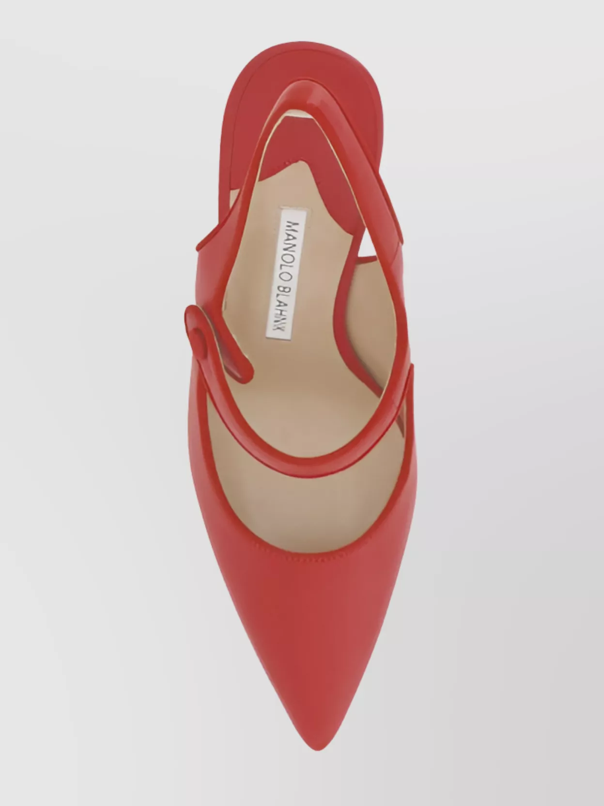 Manolo Blahnik Camparisli Leather Stiletto Pumps