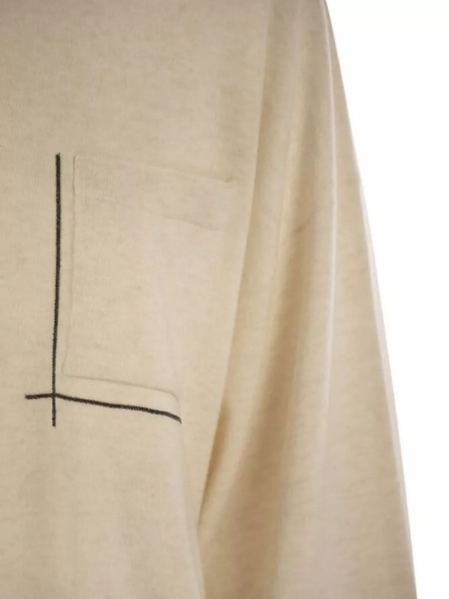 Brunello Cucinelli Cashmere Virgin Wool And Silk Sweater