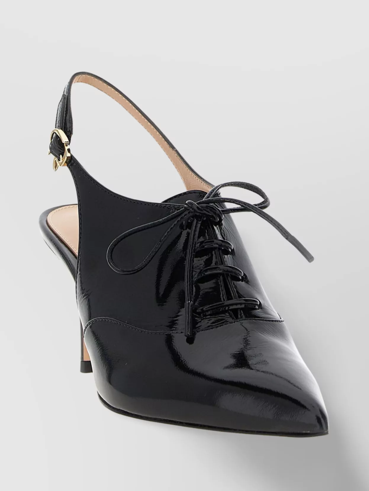 Gianvito Rossi Veronica Pointed Toe Slingback Pumps In Black