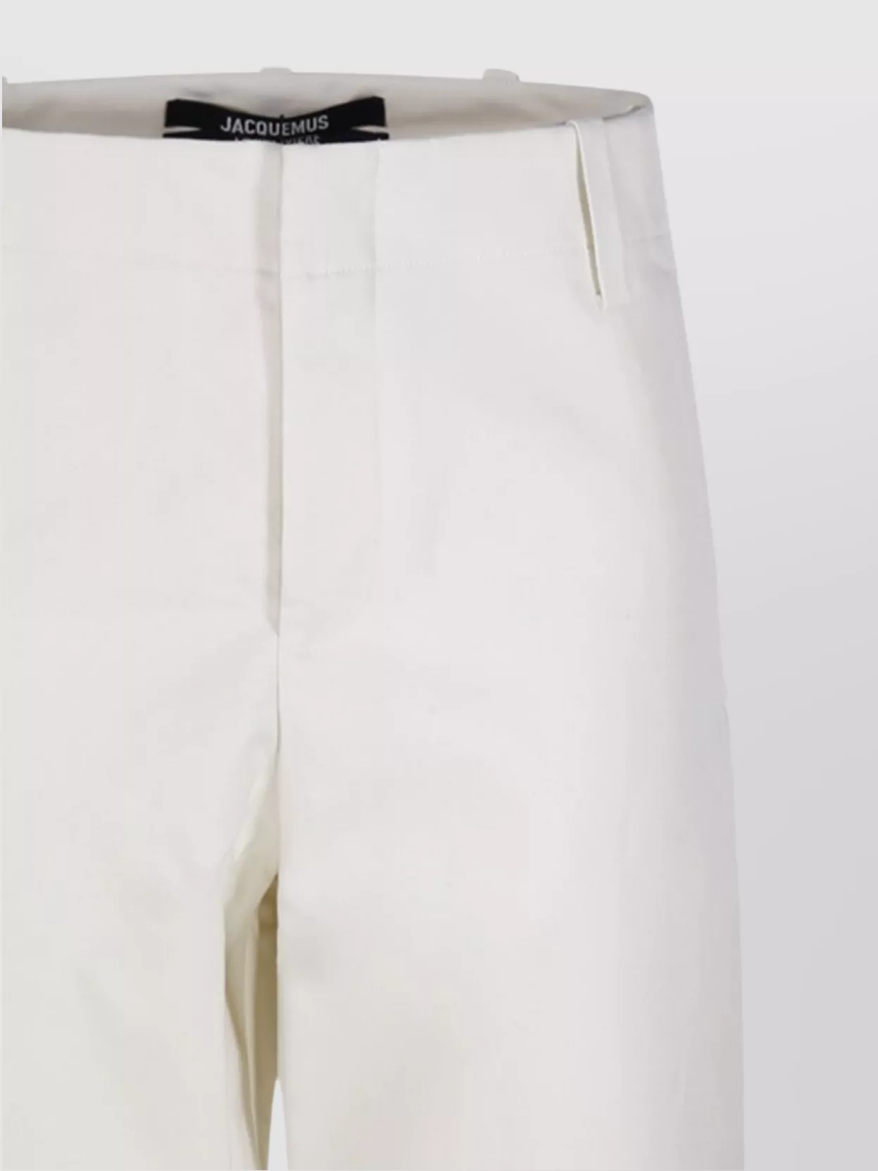 Jacquemus Cropped Trousers Featuring Pockets And Loops