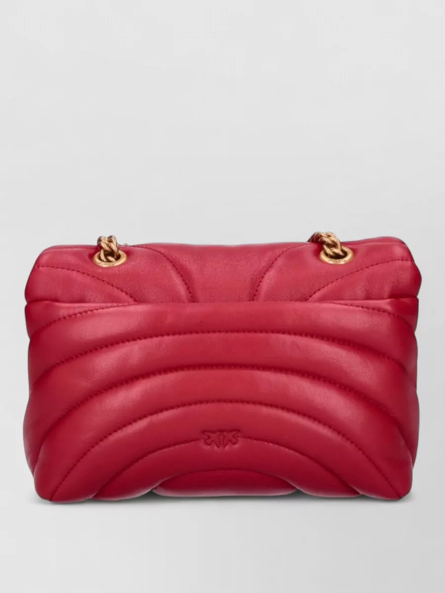 Pinko Love Bag Leather Shoulder Bag