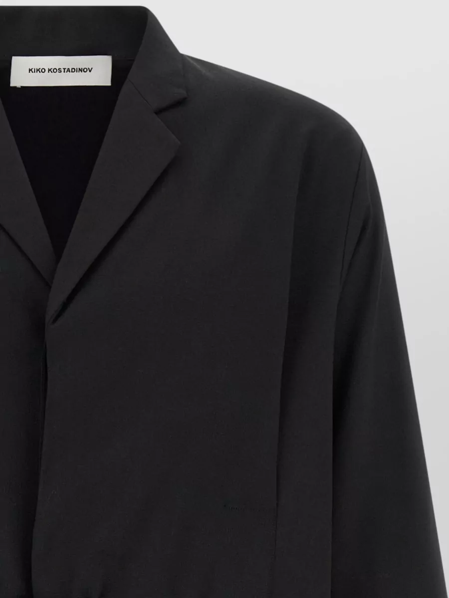 Kiko Kostadinov Virgin Wool Single Breasted Blazer
