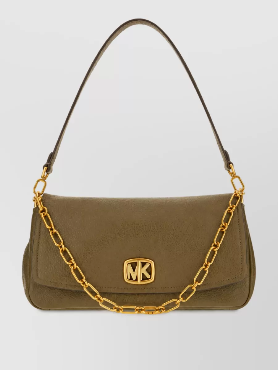 Michael Kors na leather clutch bag