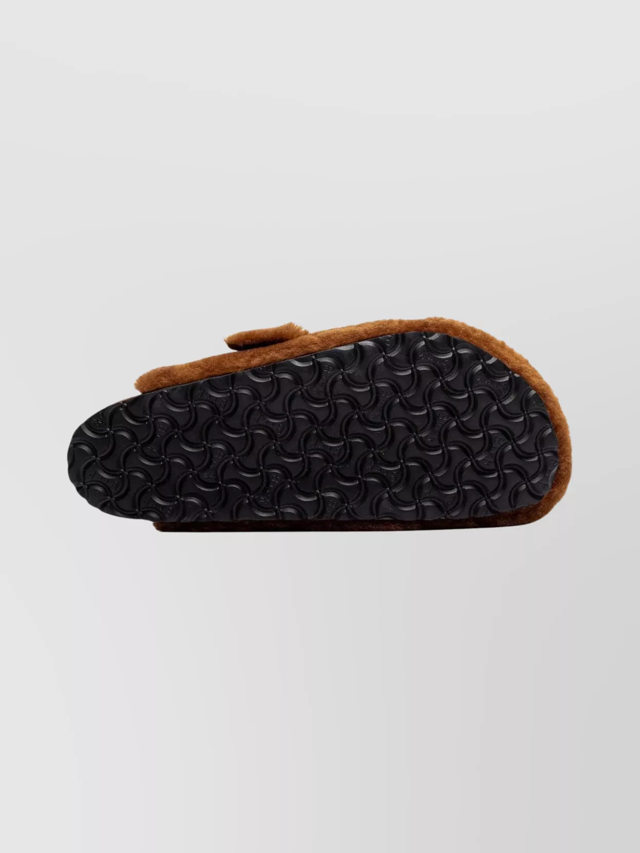Birkenstock 1774 Shearling Clogs Featuring Buckle Detail In Brown
