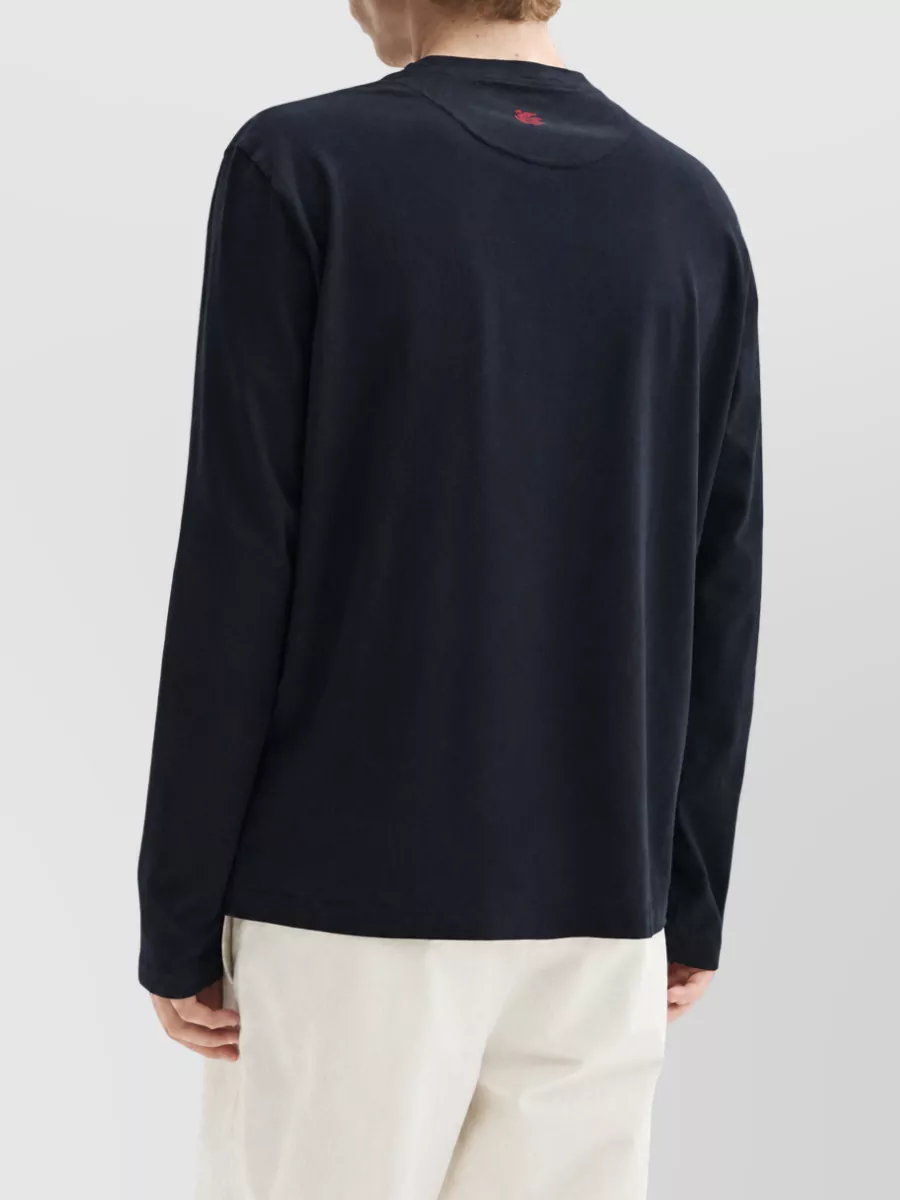 Etro Long-Sleeve Crew-Neck T-Shirt