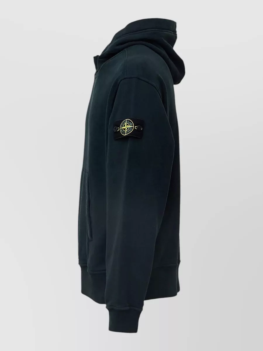 Stone Island Cotton Hooded Sweatshirt