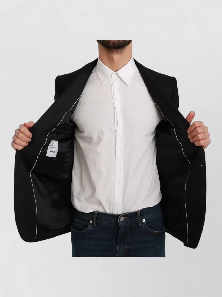 Dolce&Gabbana Virgin Wool Slim-Fit Blazer
