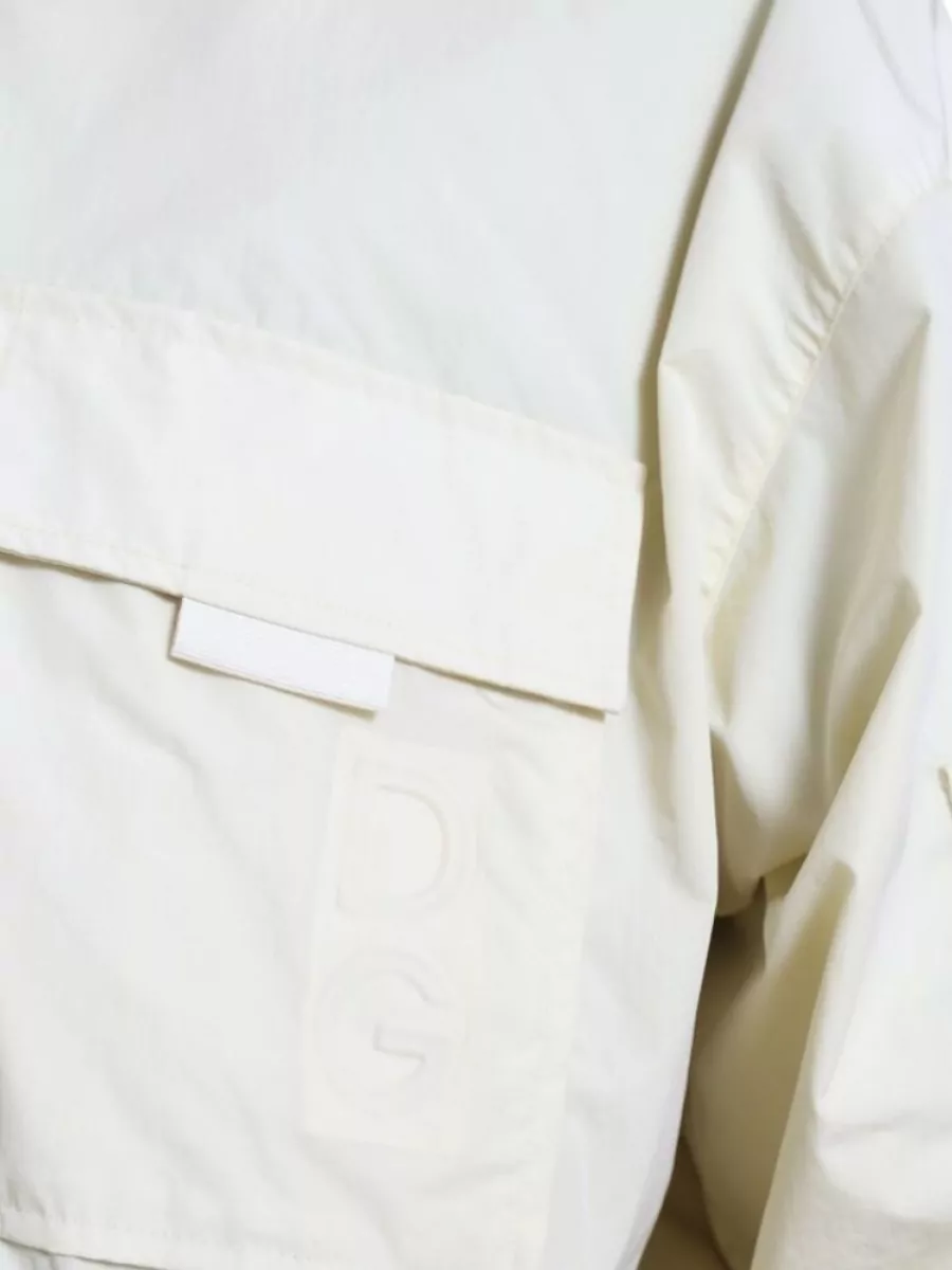 Dolce&Gabbana Nylon Single Breasted Parka Jacket