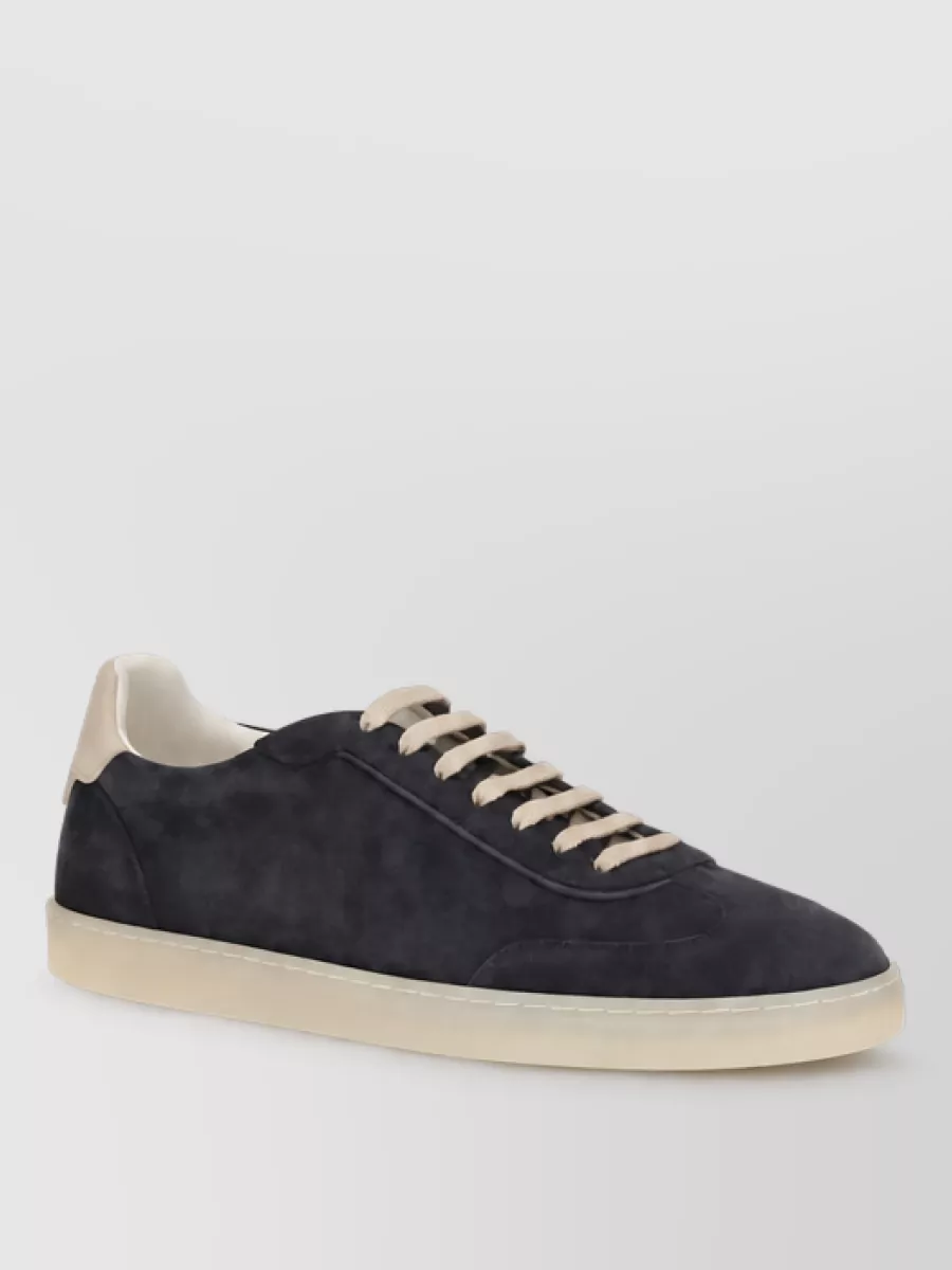 Brunello Cucinelli leather low top sneakers