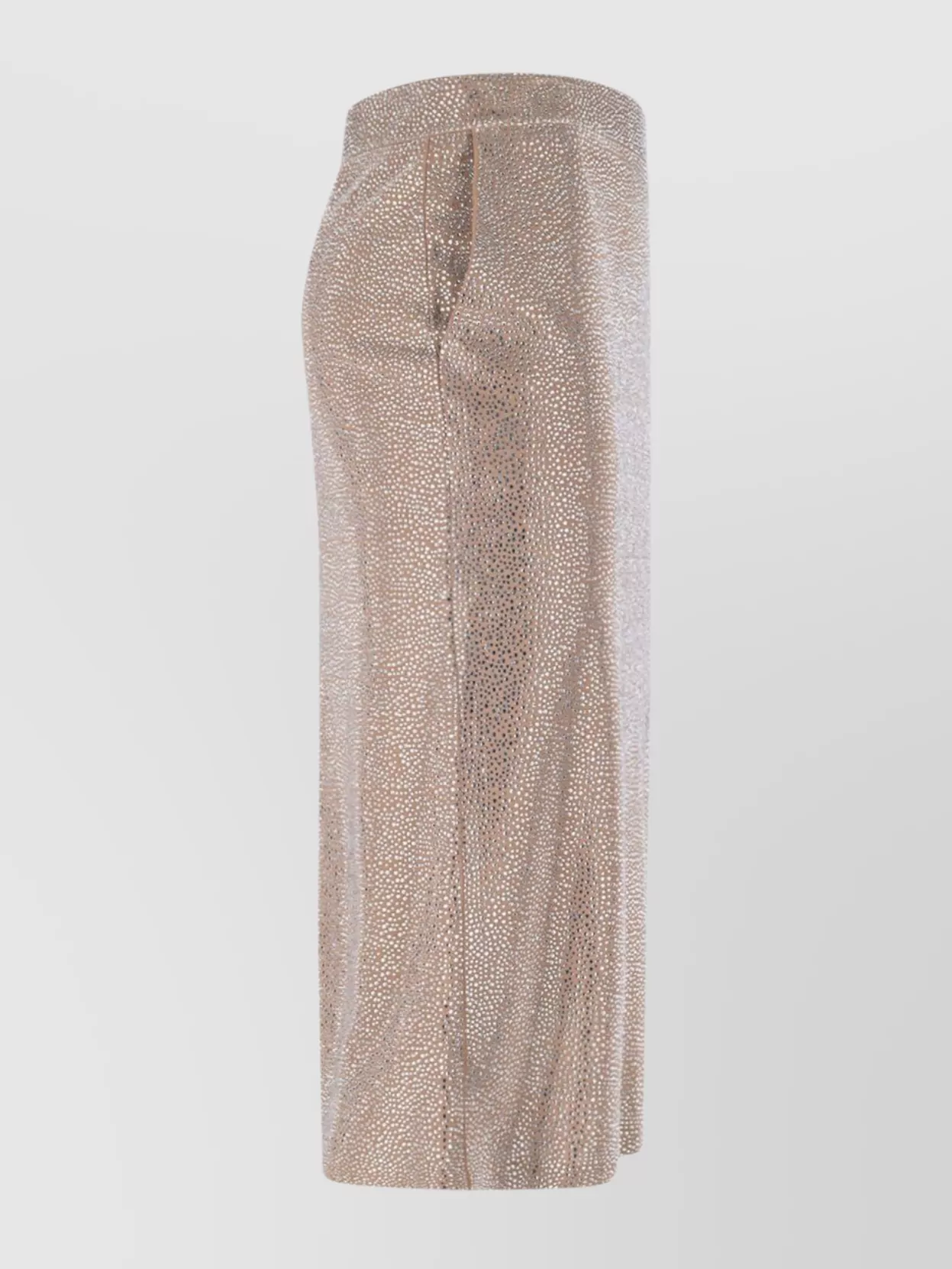 Giuseppe Di Morabito Metallic Finish Skirt With Back Slit And Side Pockets