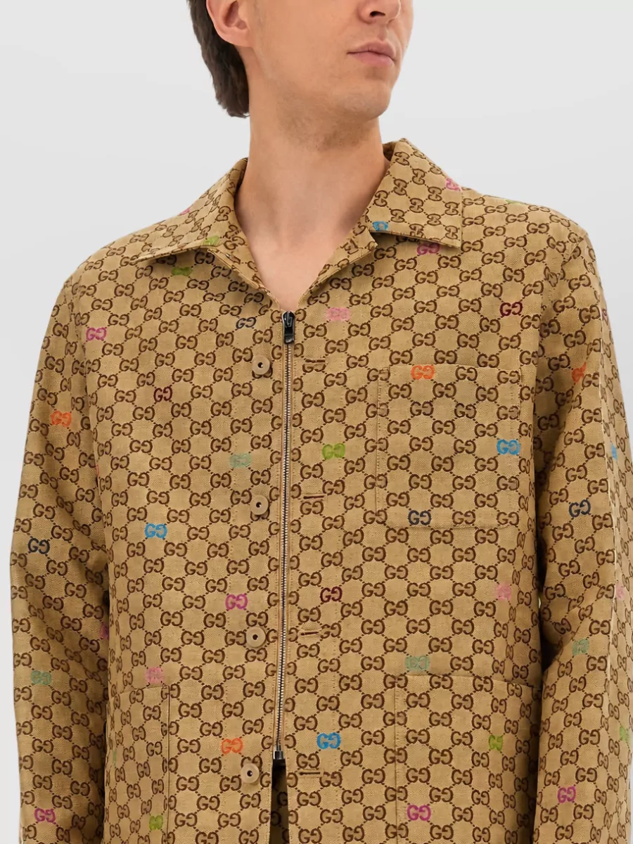 Gucci Cotton Single Breasted Coat