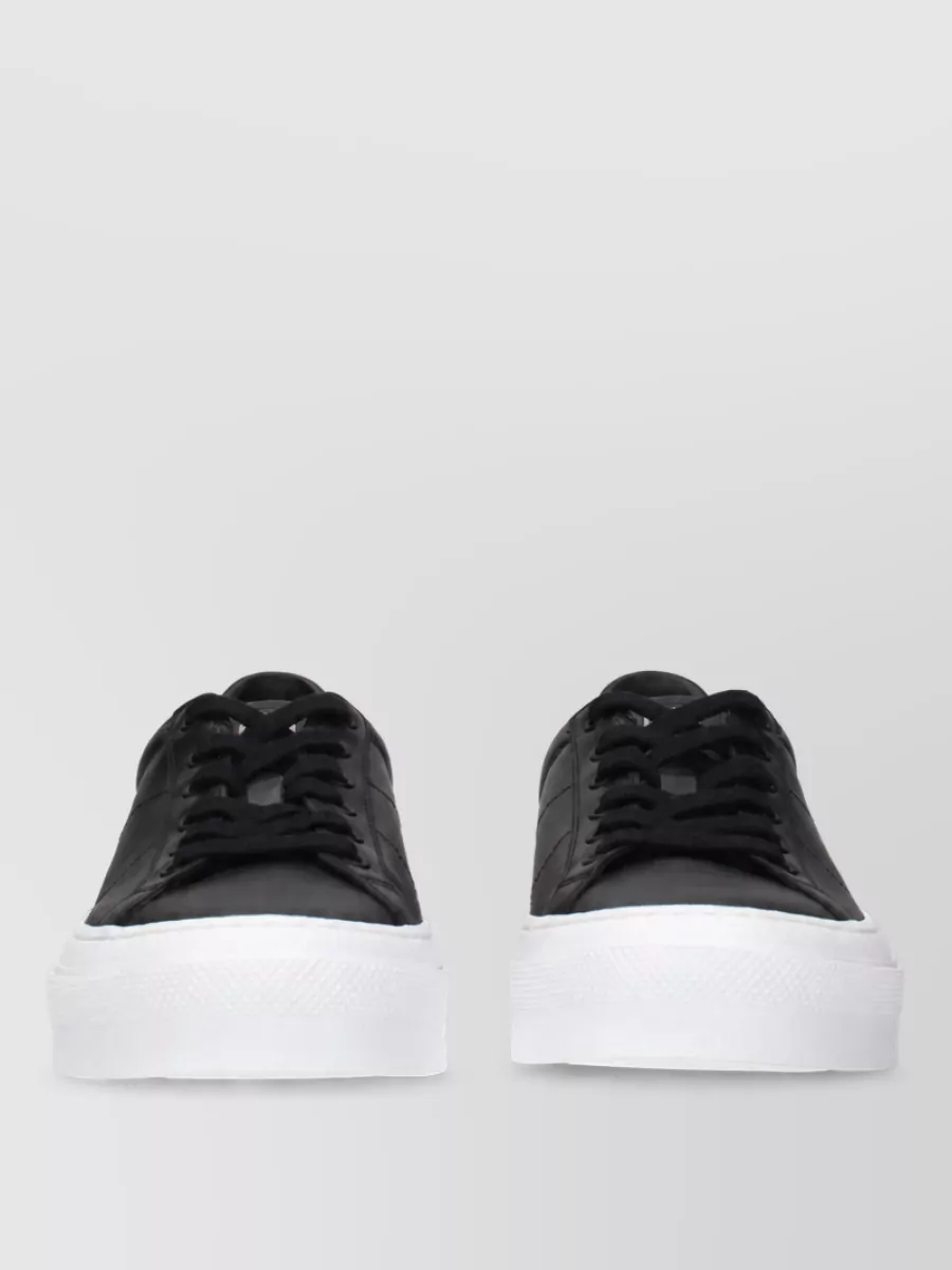 Givenchy leather lace-up sneakers