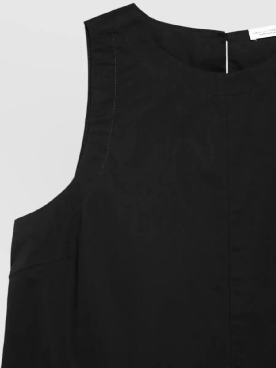 Roberto Collina Cotton A-Line Mini Dress